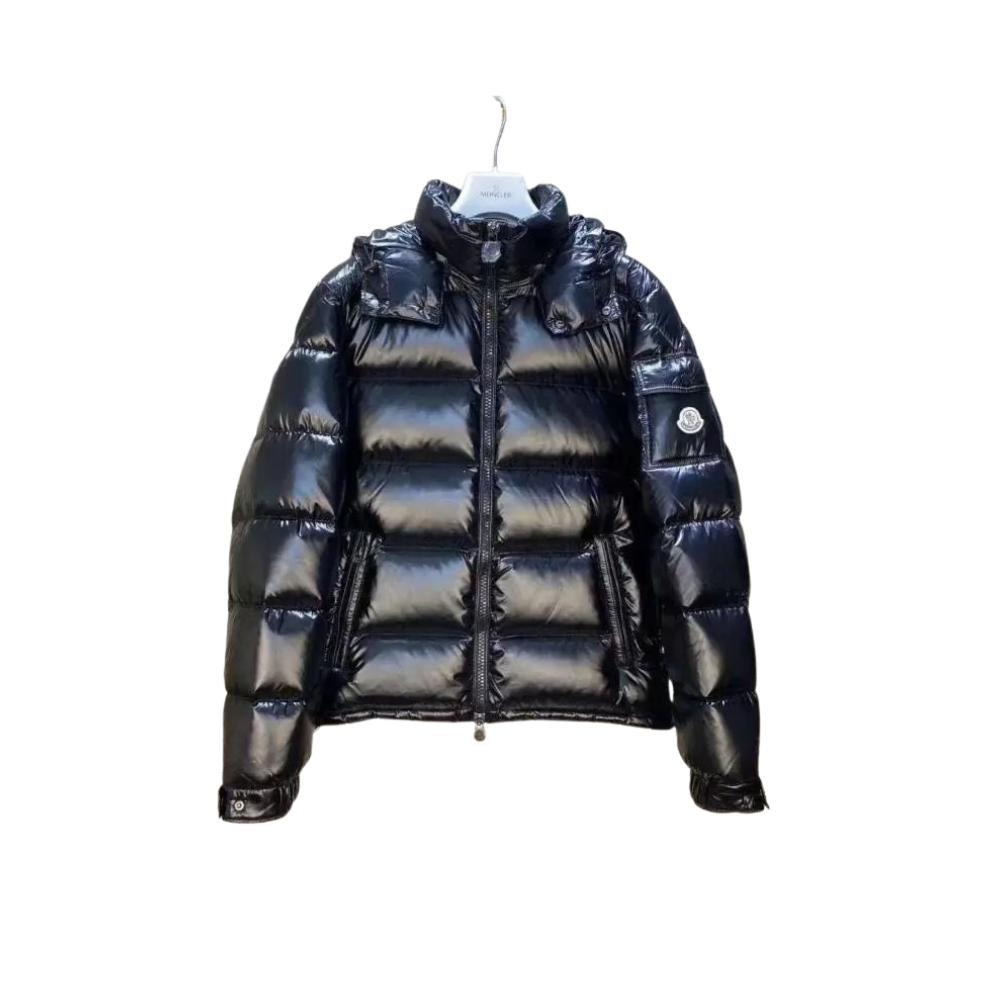 Moncler Short Black Jacket - Vendor